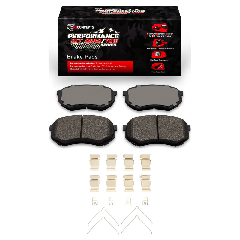 Mitsubishi FUSO FE Brake Pads - Front - R1 Concepts - Off-Road/Tow - `89-`04 Mitsubishi FUSO FE Brake Pads - Front - R1 Concepts - Off-Road/Tow - `89-`04